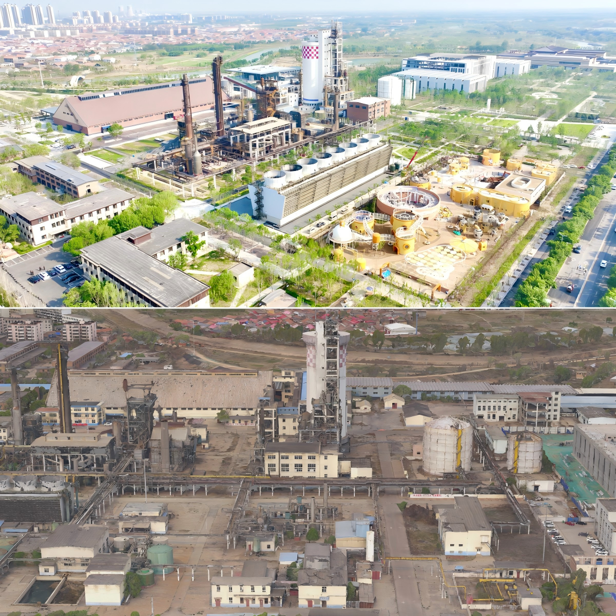 6-中冶天工滄州大化工業遺存提升改造項目前后對比