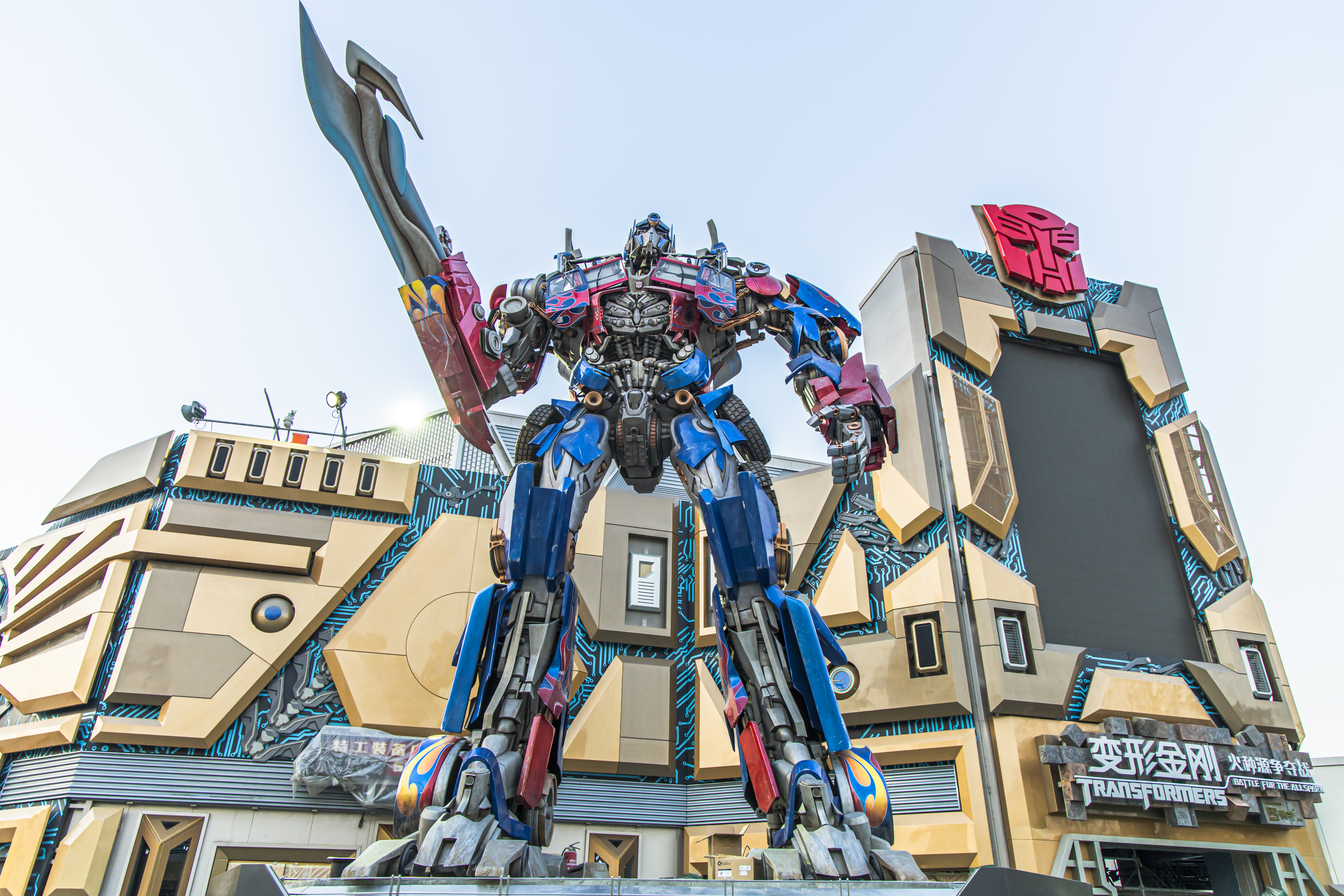 2-上海寶冶北京環球影城變形金剛園區場景